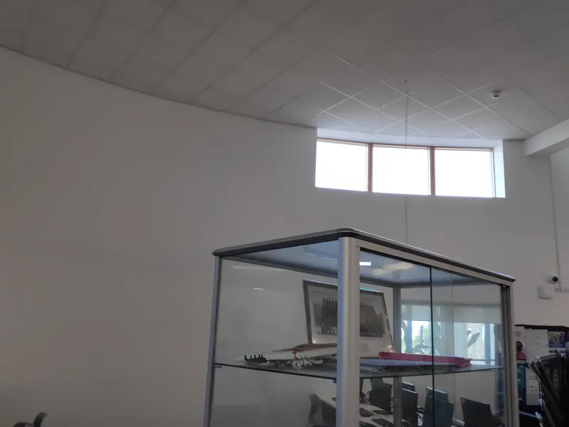Milton Keynes Academy, Milton Keynes — classroom with a display board wall after repainting
