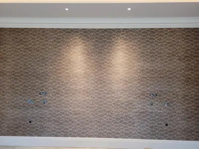 Scallop wallpaper — close-up detail